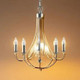 Super Chandelier E14 200W 460mm Satin Chrome Super Chandelier E14 200W 460mm Satin Chrome